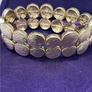 Elegant Gold-Tone Bracelet